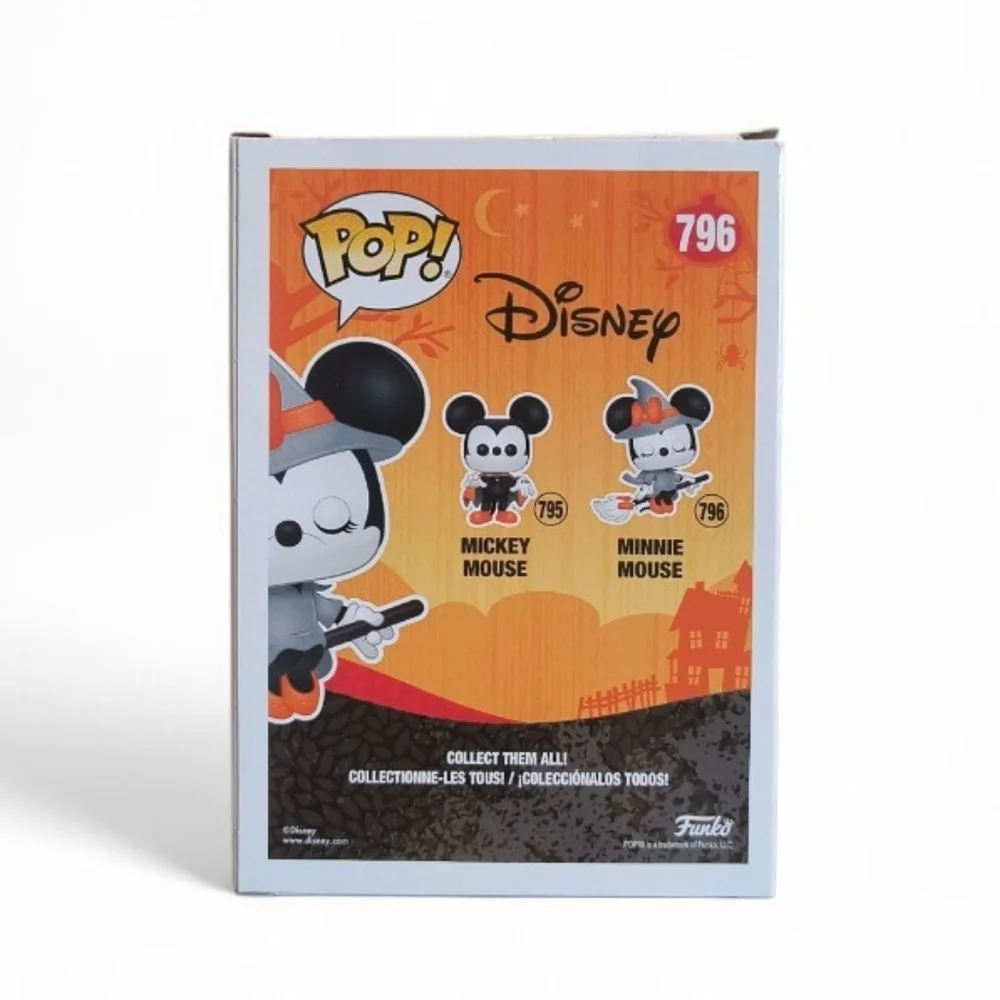 Funko Pop Disney Halloween Minnie Mouse Witch Vinyl Figure - Picture 4 of 6